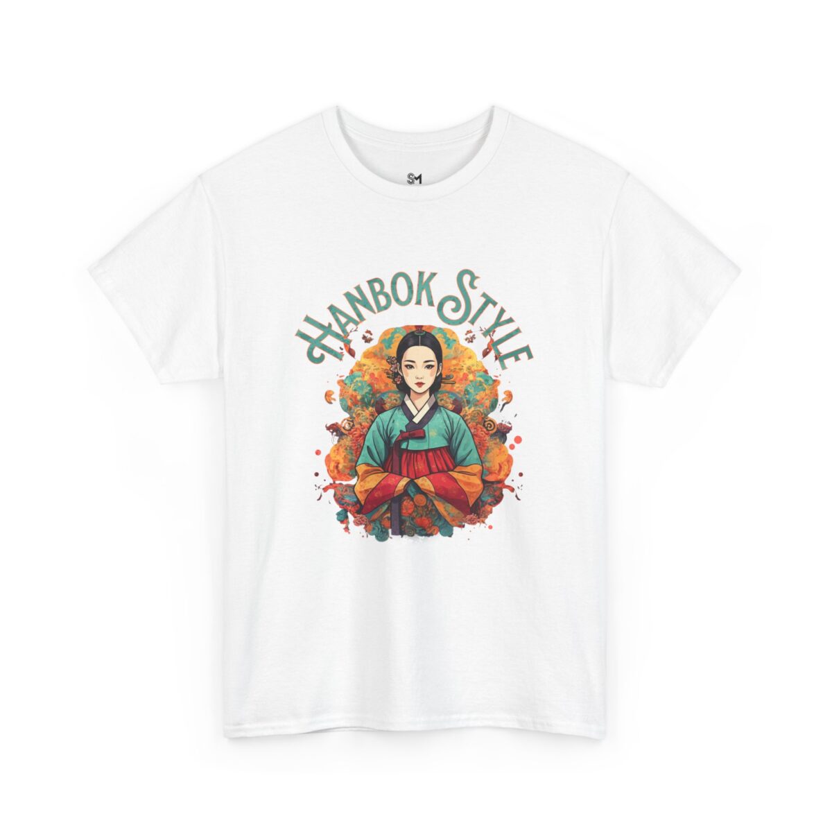 Hanbok Style Unisex Heavy Cotton Tee - Image 7