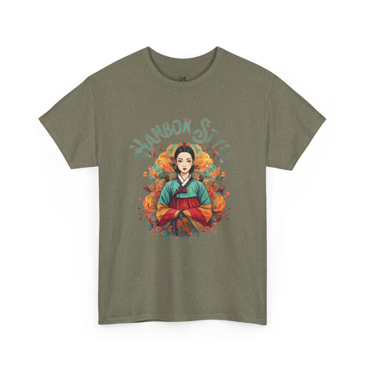 Hanbok Style Unisex Heavy Cotton Tee - Image 23