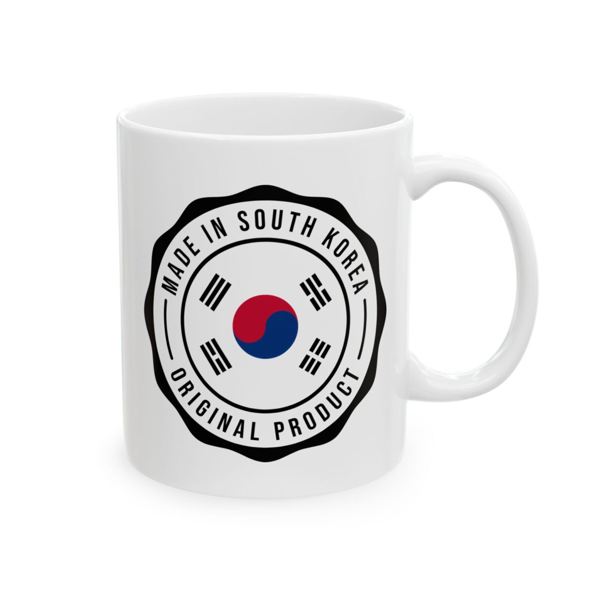 Taegeukgi Ceramic Mug, (11oz, 15oz) - Image 4