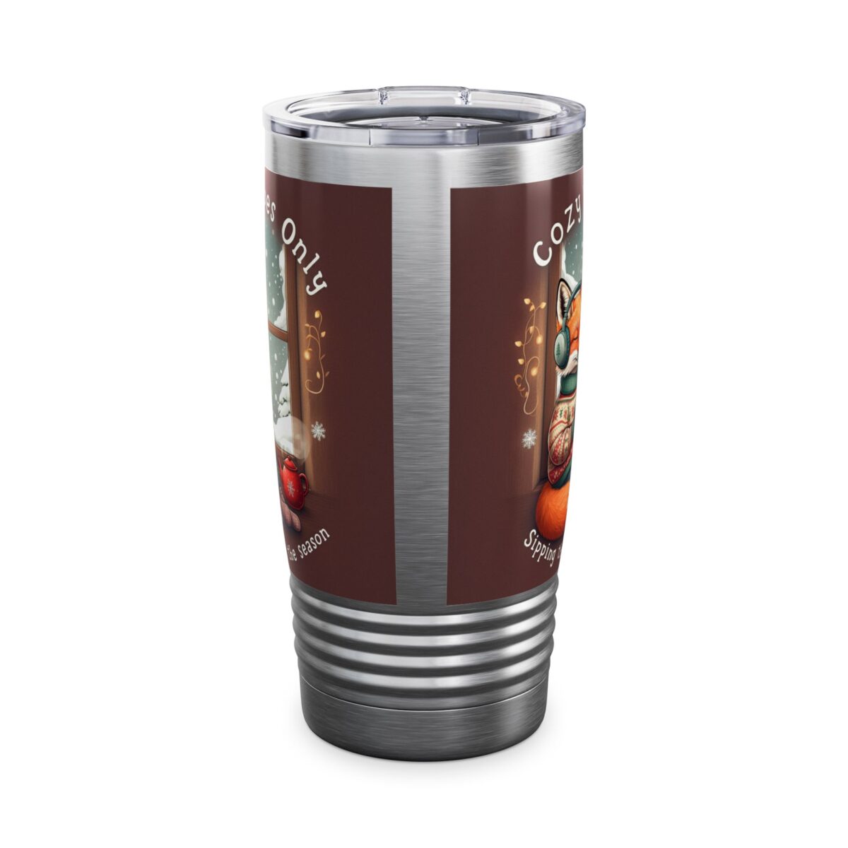 Cozy vibes only Ringneck Tumbler, 20oz - Image 5