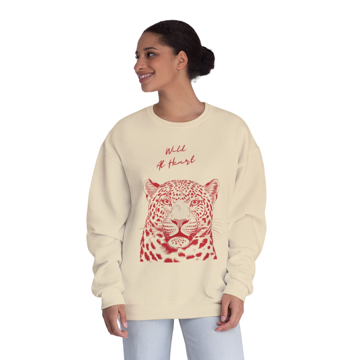 Wild at heart Unisex NuBlend® Crewneck Sweatshirt - Image 12