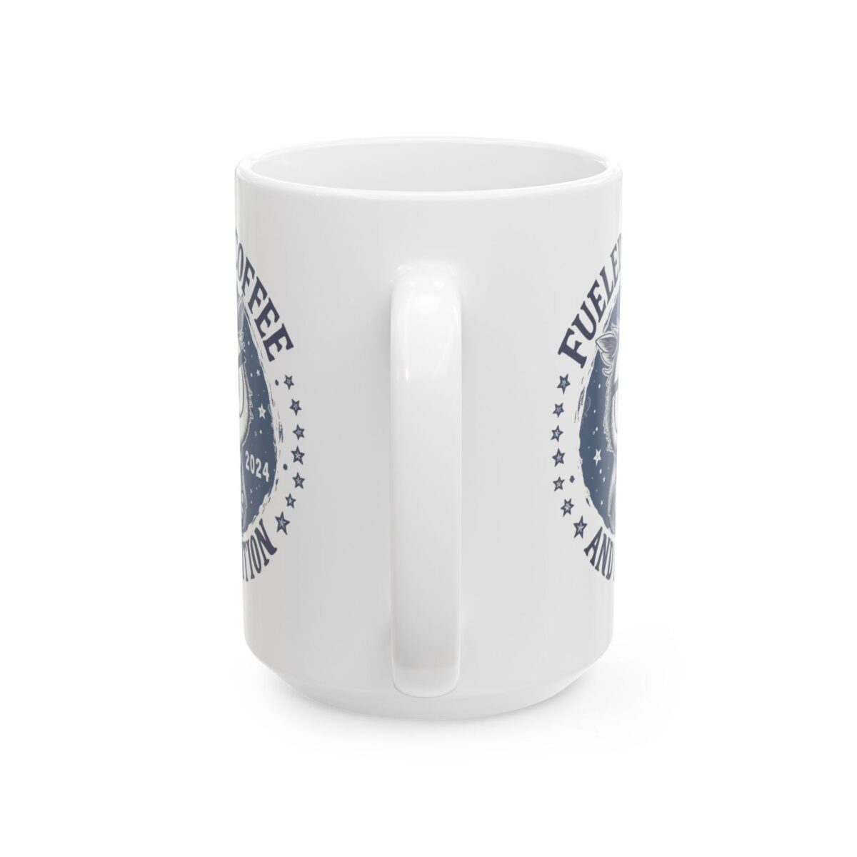 Filled by coffee Ceramic Mug, (11oz, 15oz) - Image 6
