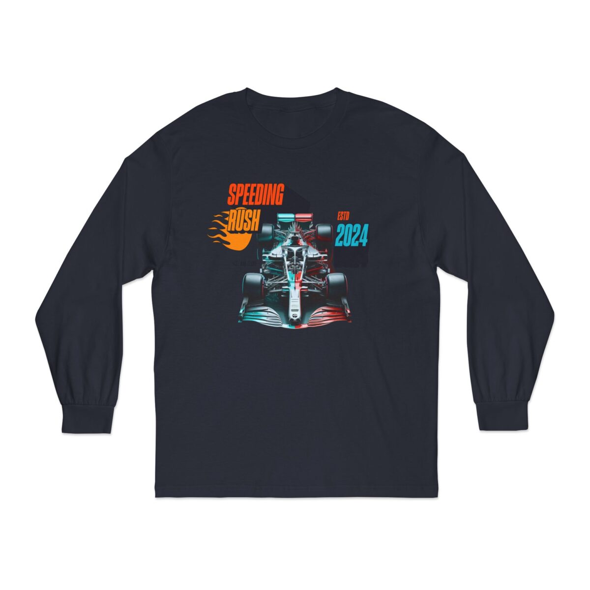 Speeding Rush Unisex Classic Long Sleeve T-Shirt - Image 13
