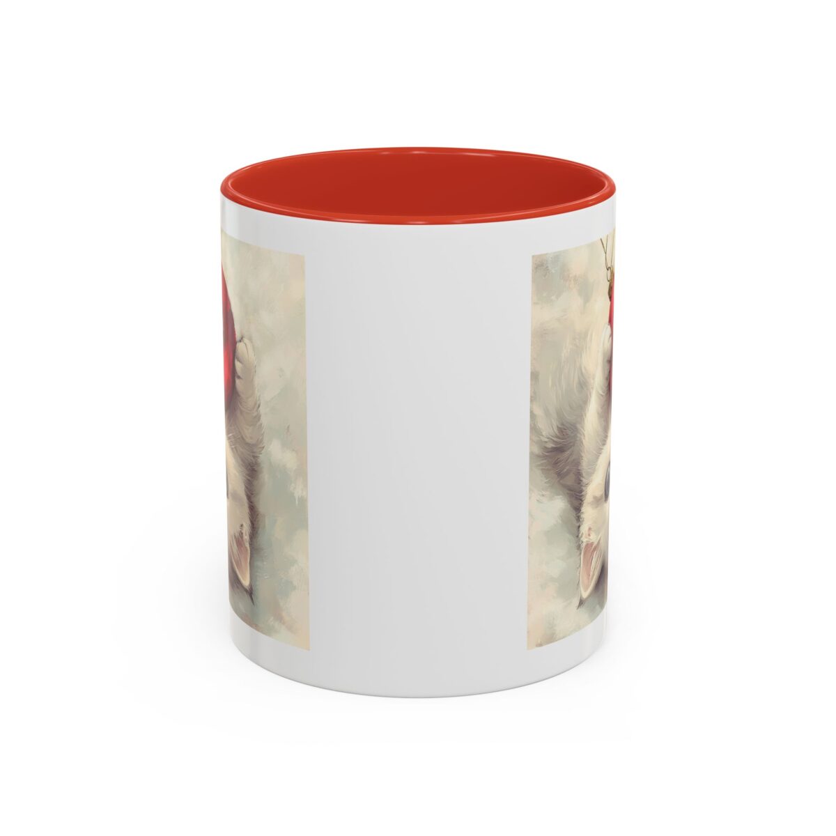 Merry and bright Accent Coffee Mug (11, 15oz) - Image 2