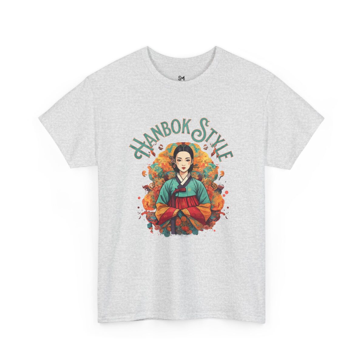 Hanbok Style Unisex Heavy Cotton Tee - Image 11