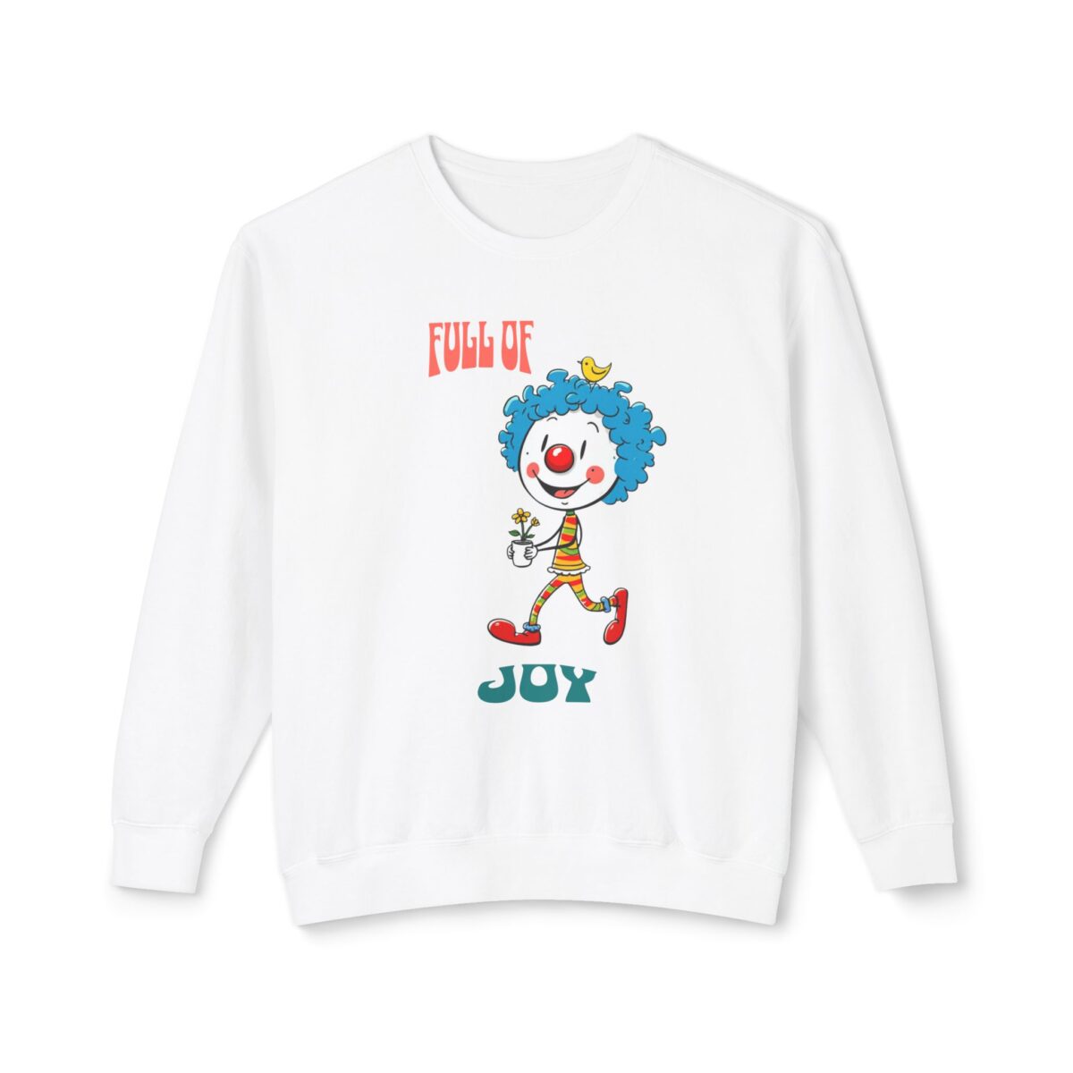 Full of joy Unisex Lightweight Crewneck Sweatshirt - Image 5