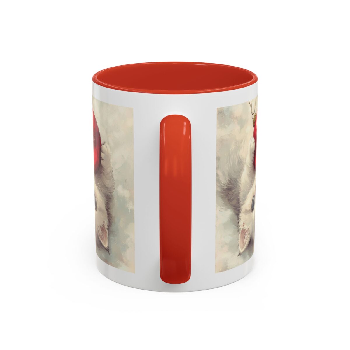 Merry and bright Accent Coffee Mug (11, 15oz) - Image 4