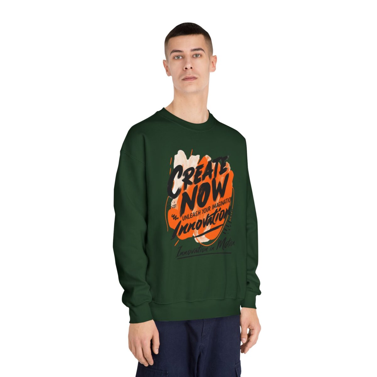 Create now Unisex DryBlend® Crewneck Sweatshirt - Image 20