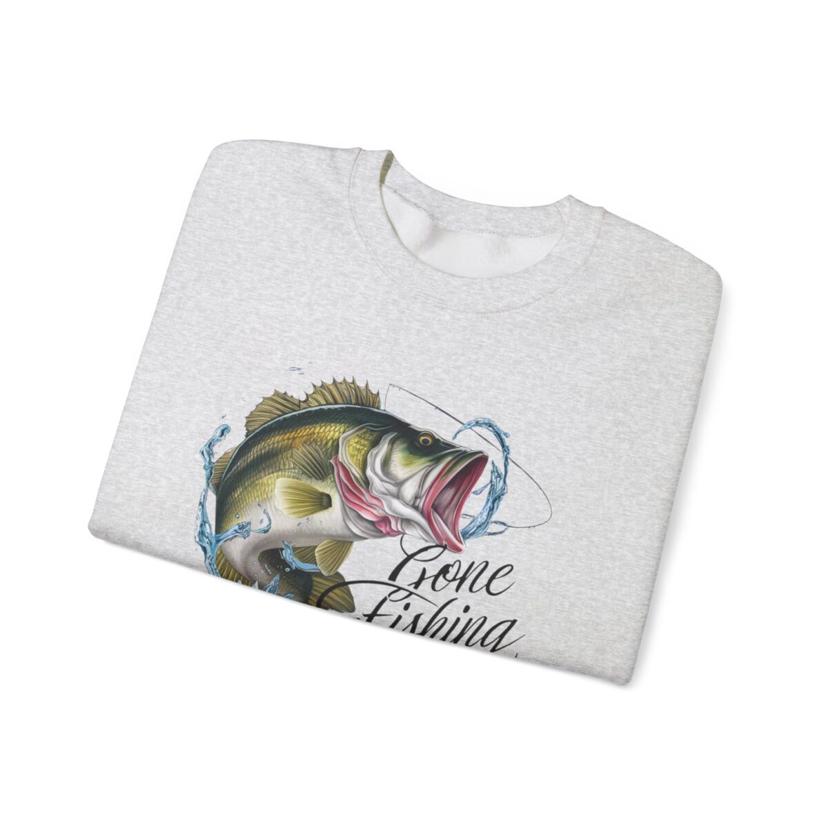Gone Fishing Unisex Heavy Blend™ Crewneck Sweatshirt - Image 7