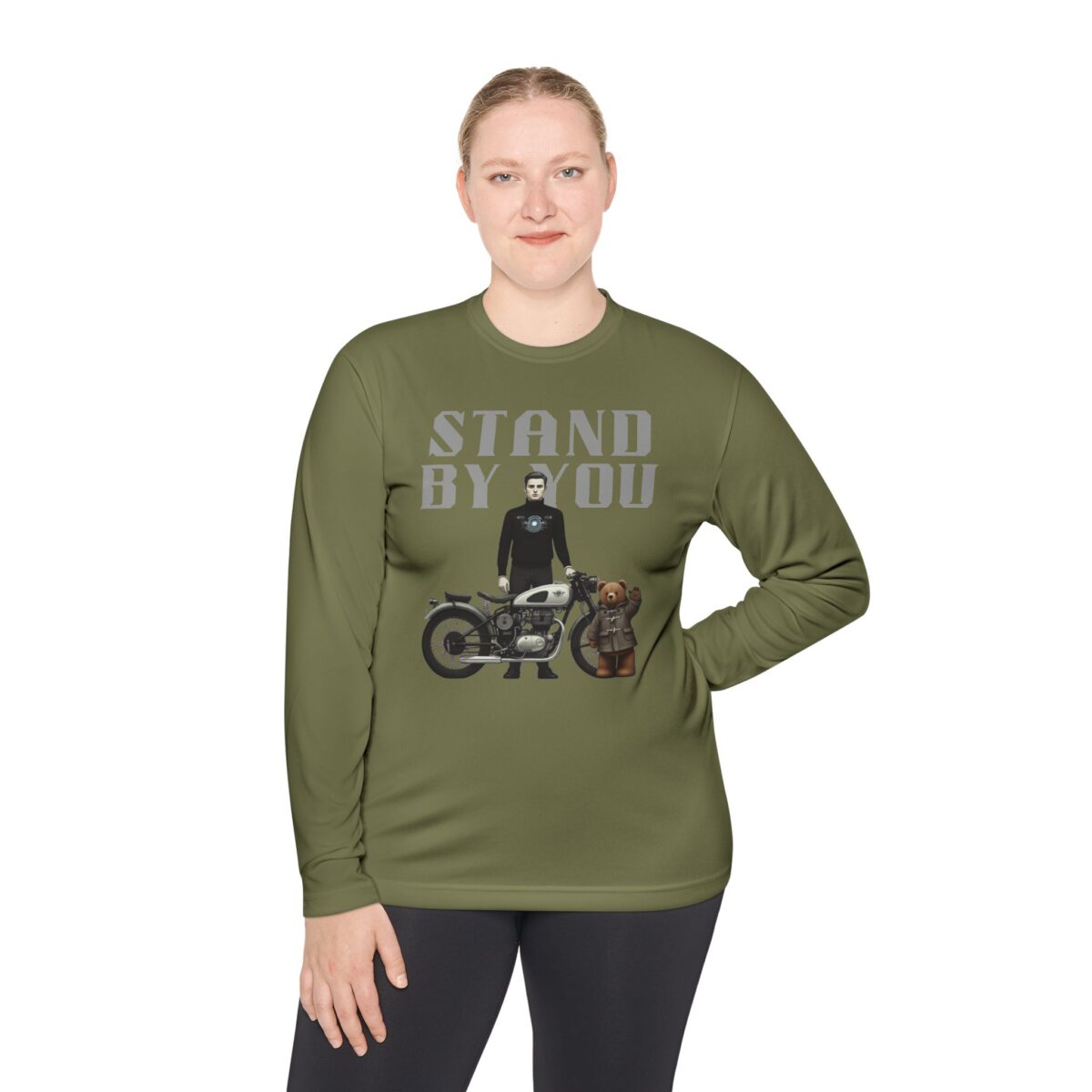 Stand by you Unisex Lightweight Long Sleeve Tee - Image 24