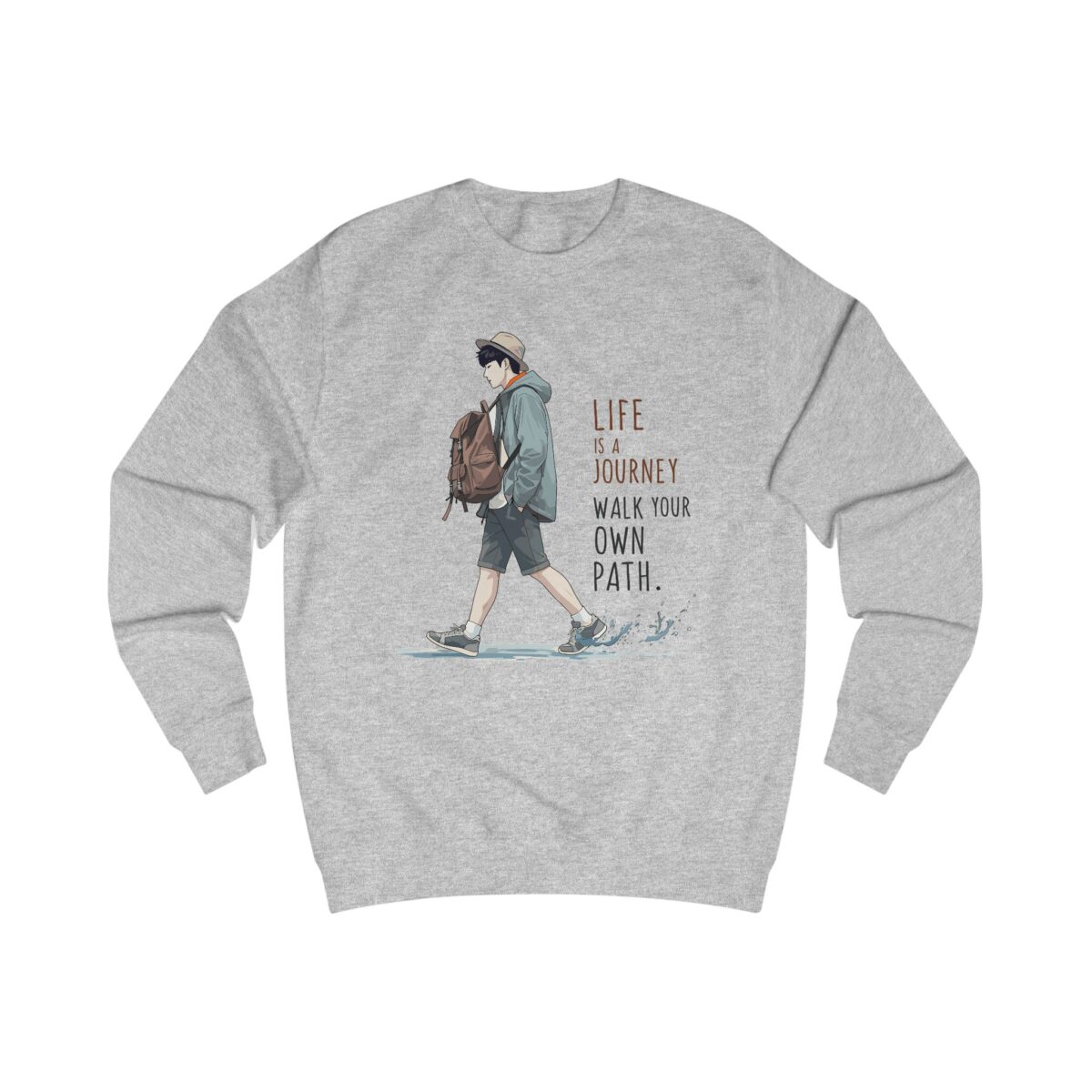 Life is a journey Unisex Sweatshirt - Image 5