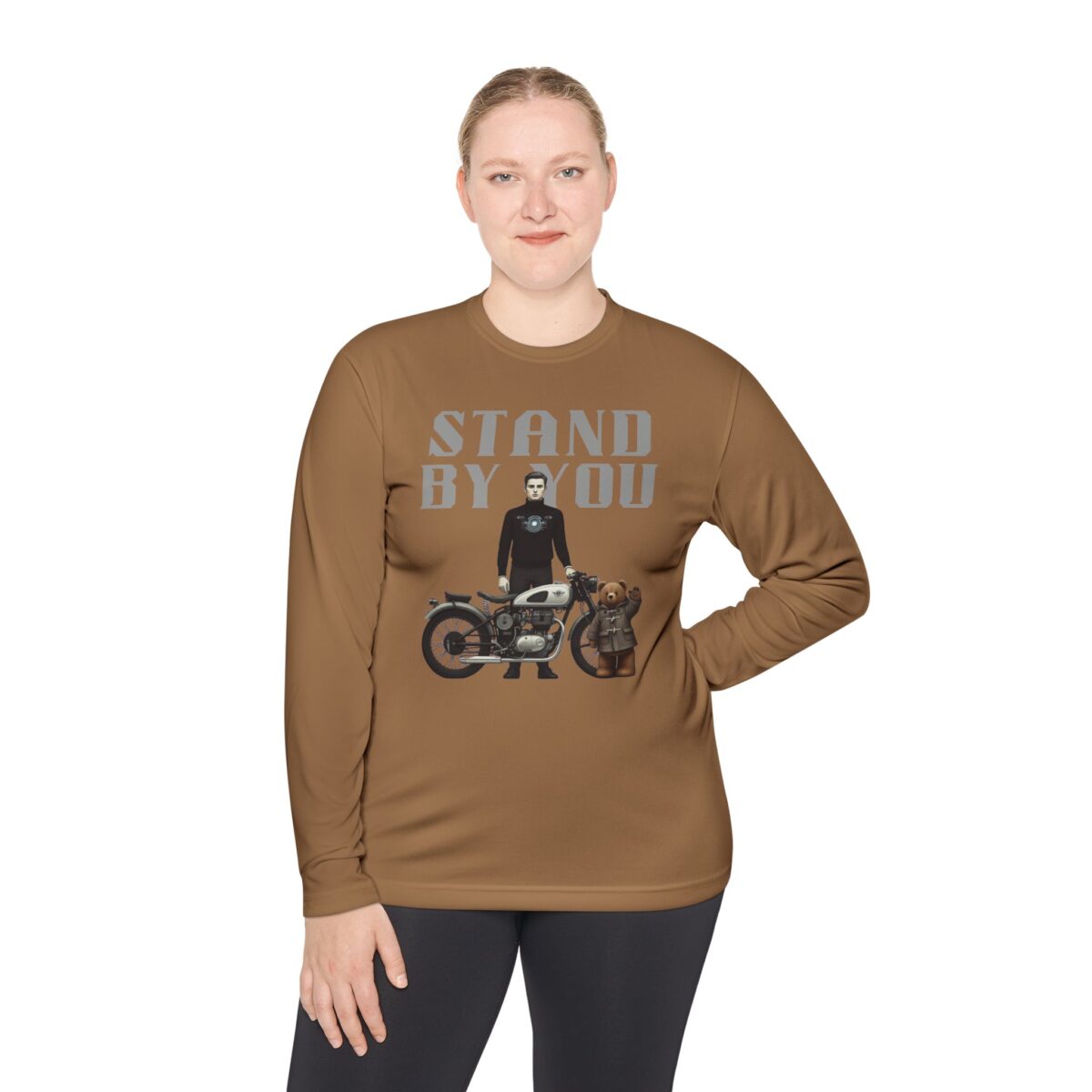 Stand by you Unisex Lightweight Long Sleeve Tee - Image 20