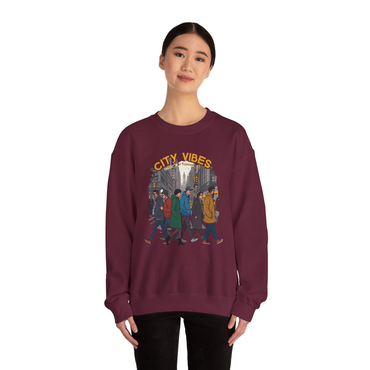 City vibes Unisex Heavy Blend™ Crewneck Sweatshirt - Image 16