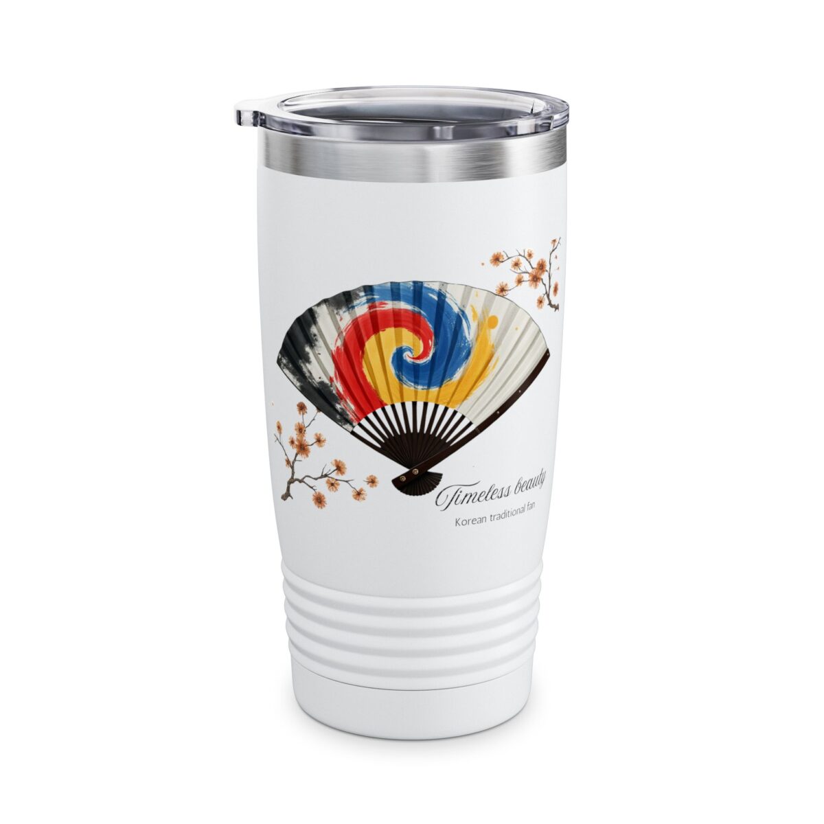 Korean traditional fan Ringneck Tumbler, 20oz