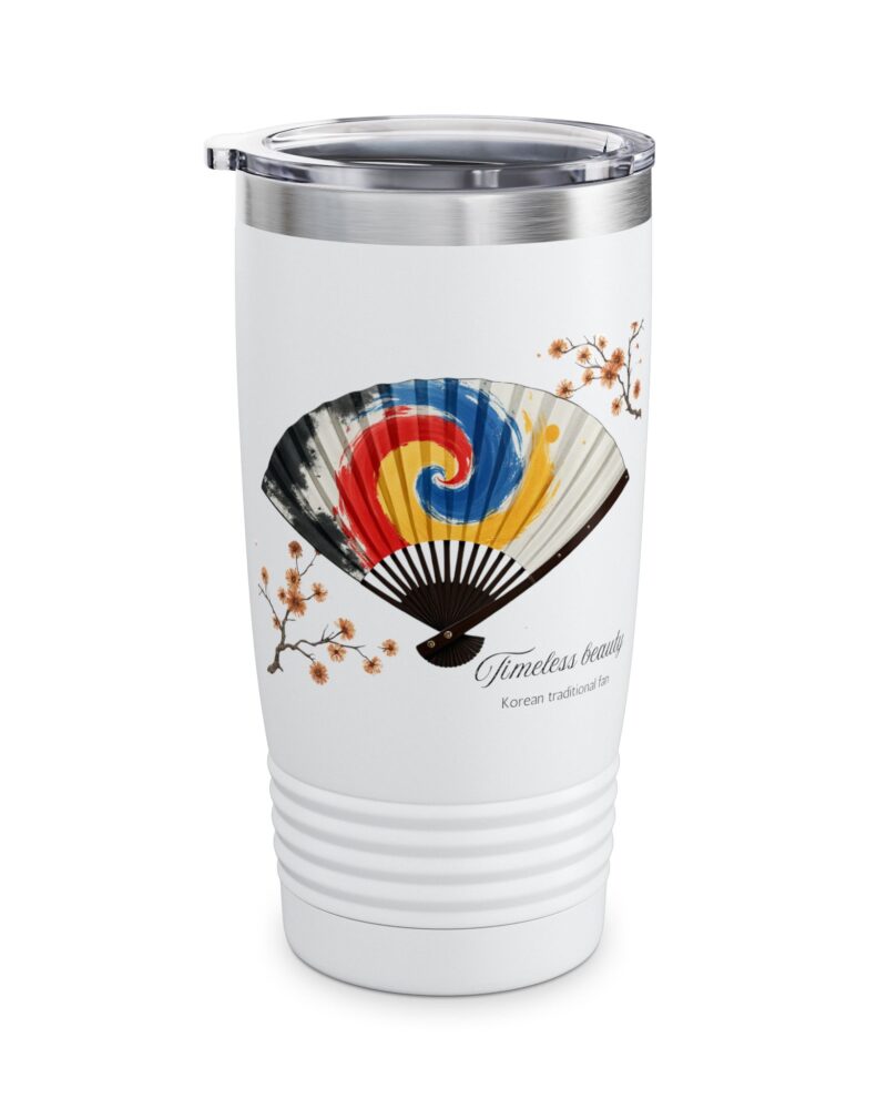 Korean traditional fan Ringneck Tumbler, 20oz