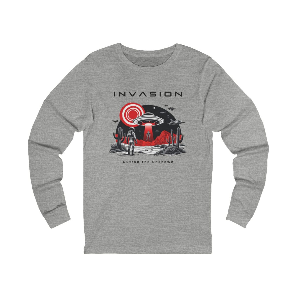 Invasion Unisex Jersey Long Sleeve Tee