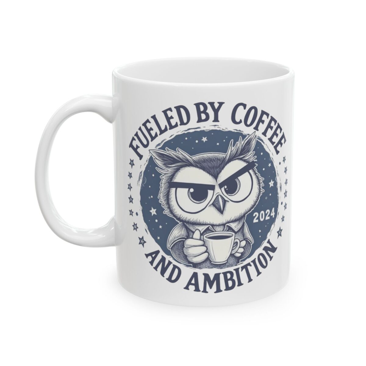 Filled by coffee Ceramic Mug, (11oz, 15oz)