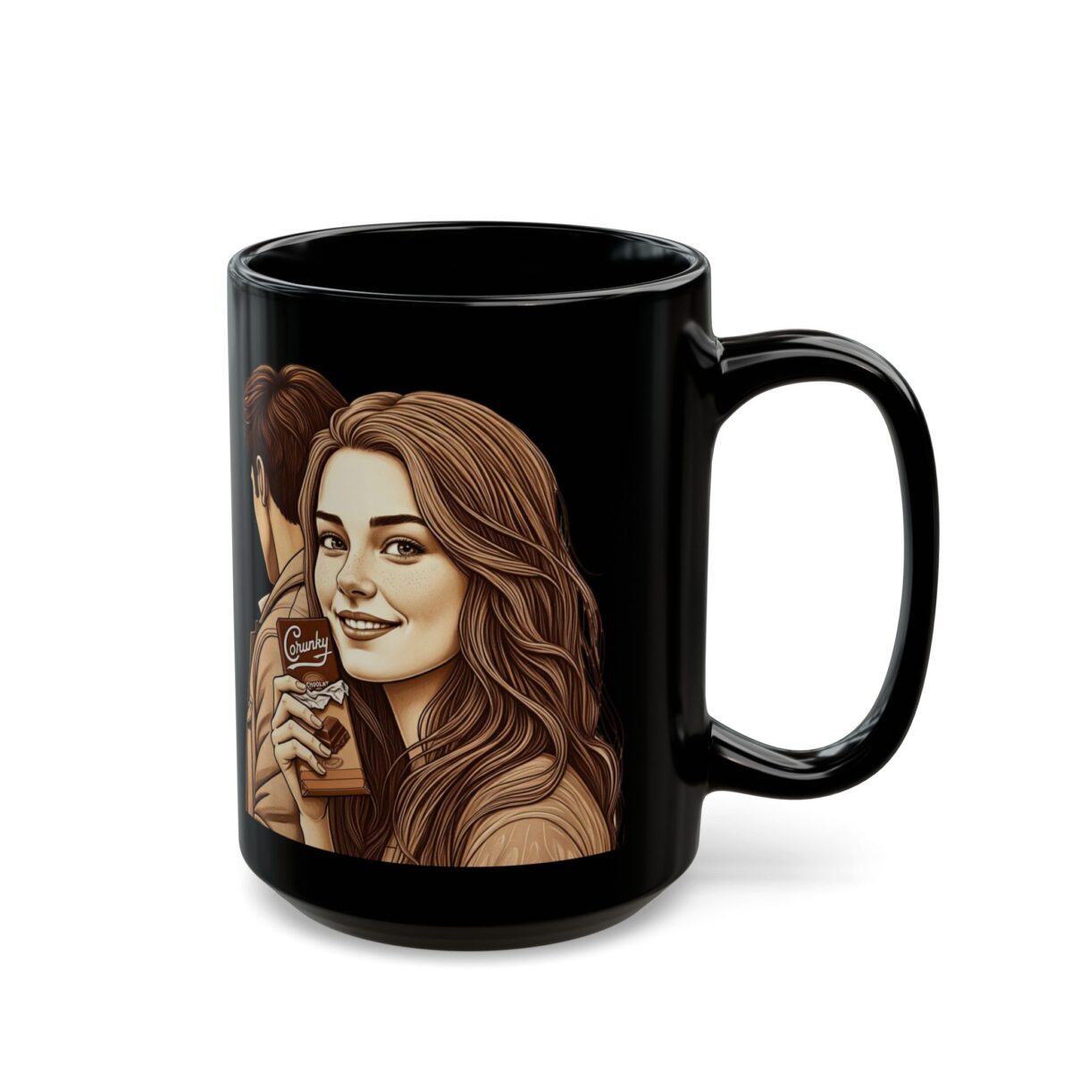 Chocolate Black Mug (11oz, 15oz) - Image 6