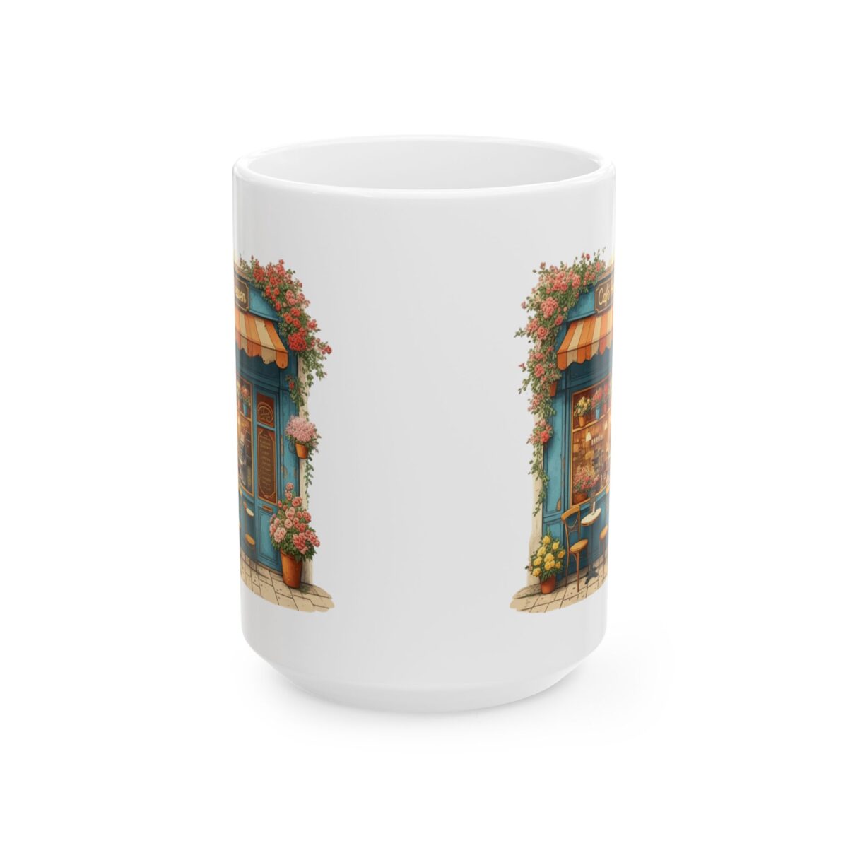 Cafe heaven Ceramic Mug, (11oz, 15oz) - Image 5