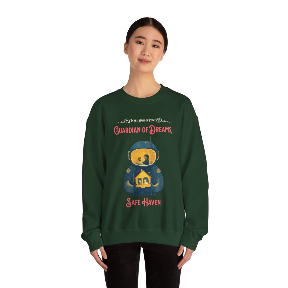 Safe heaven Unisex Heavy Blend™ Crewneck Sweatshirt - Image 12