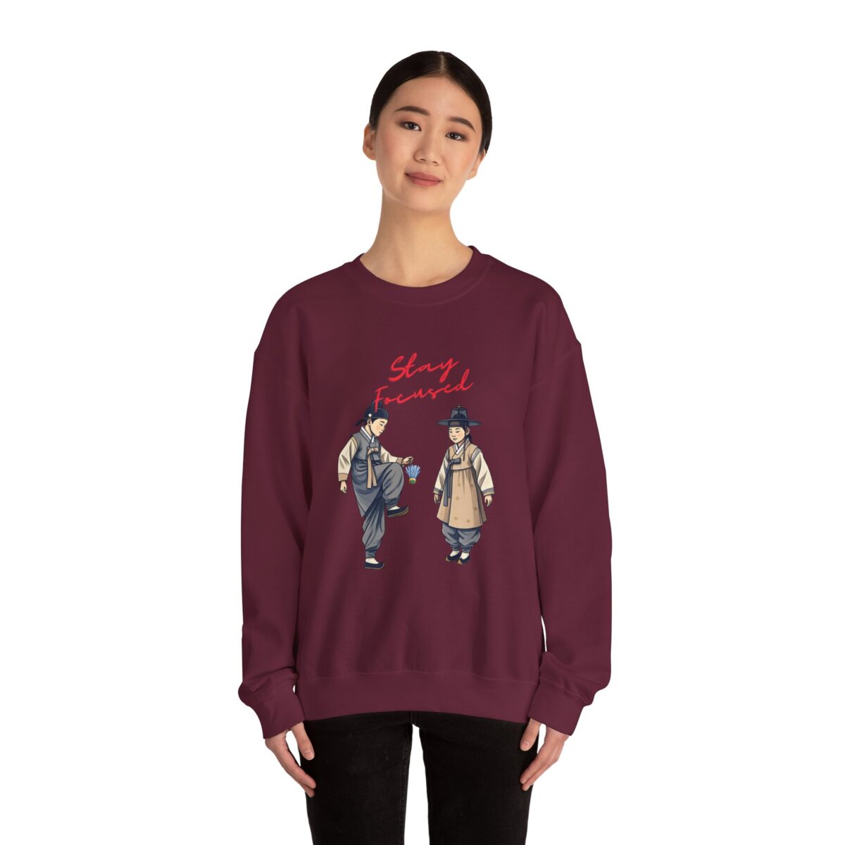 Stay Focus Unisex Heavy Blend™ Crewneck Sweatshirt - Image 24