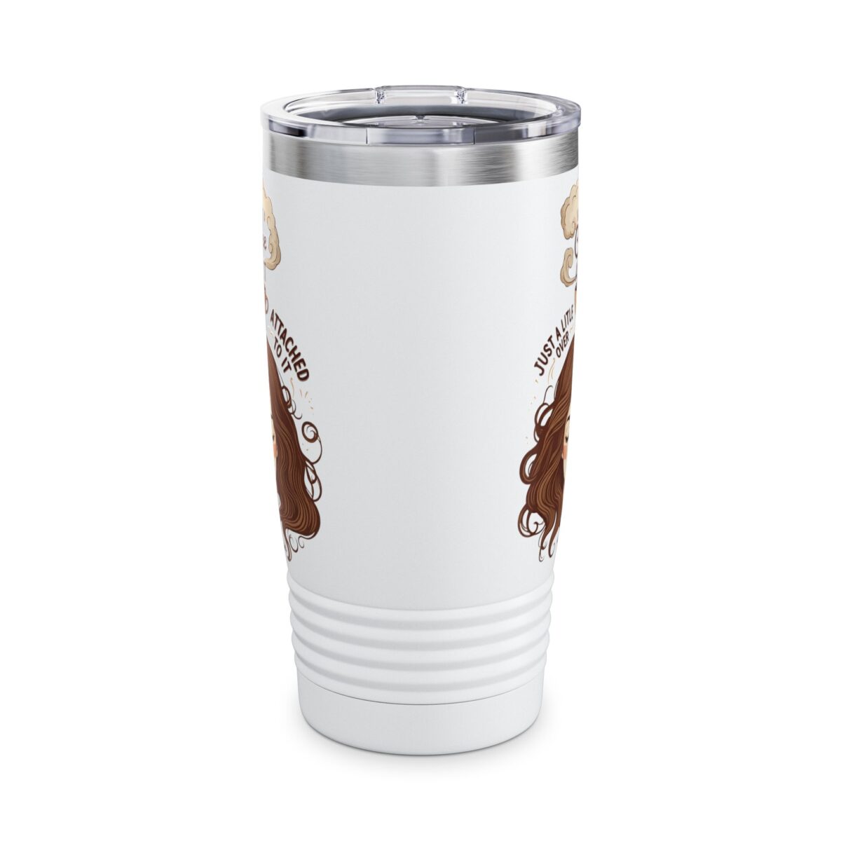 I am not a coffee addict Ringneck Tumbler, 20oz - Image 2