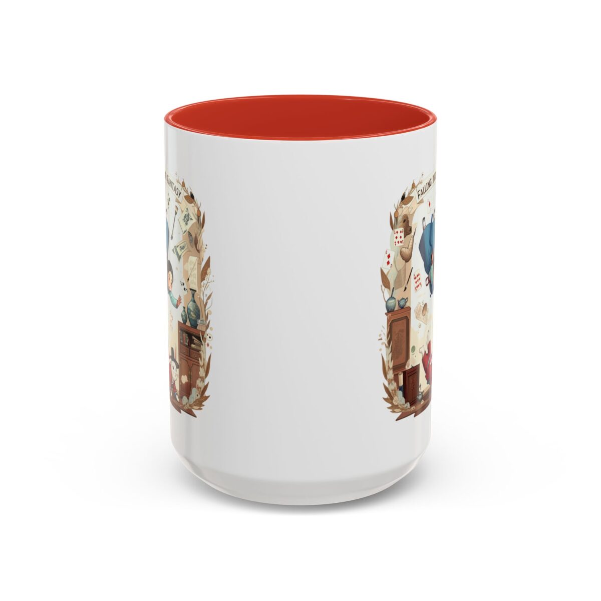 Falling into fantasy Accent Coffee Mug (11, 15oz) - Image 29