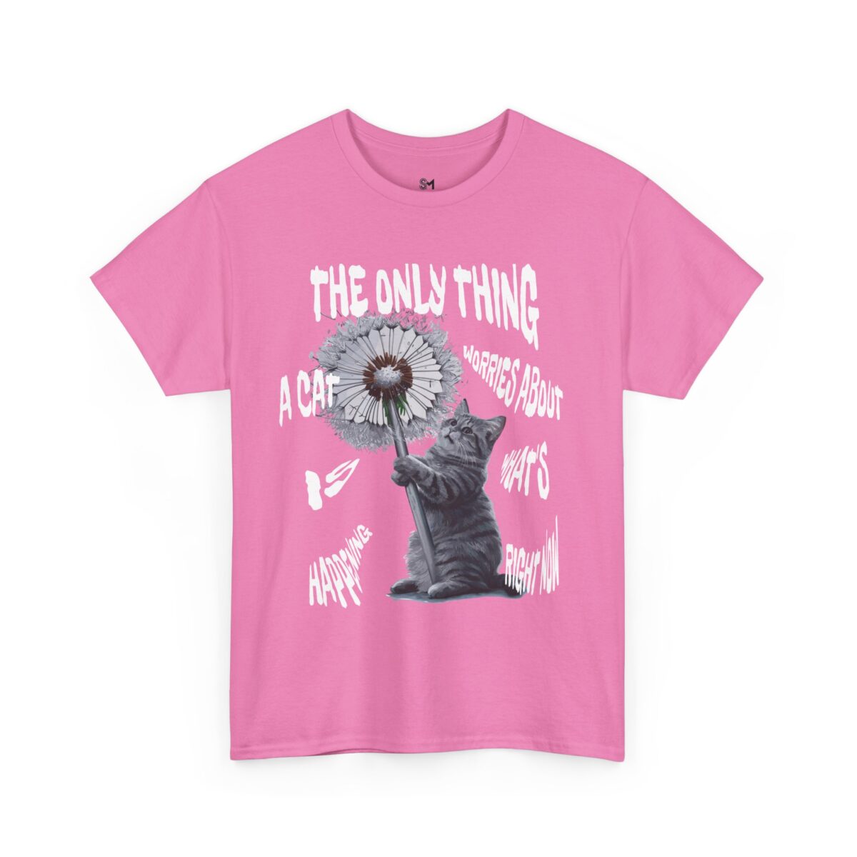 Cat worries Unisex Heavy Cotton Tee - Image 27