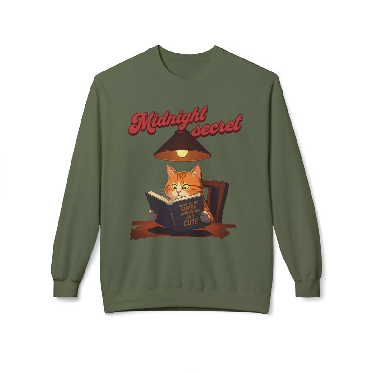 Midnight secret Unisex Midweight Softstyle Fleece Crewneck Sweatshirt