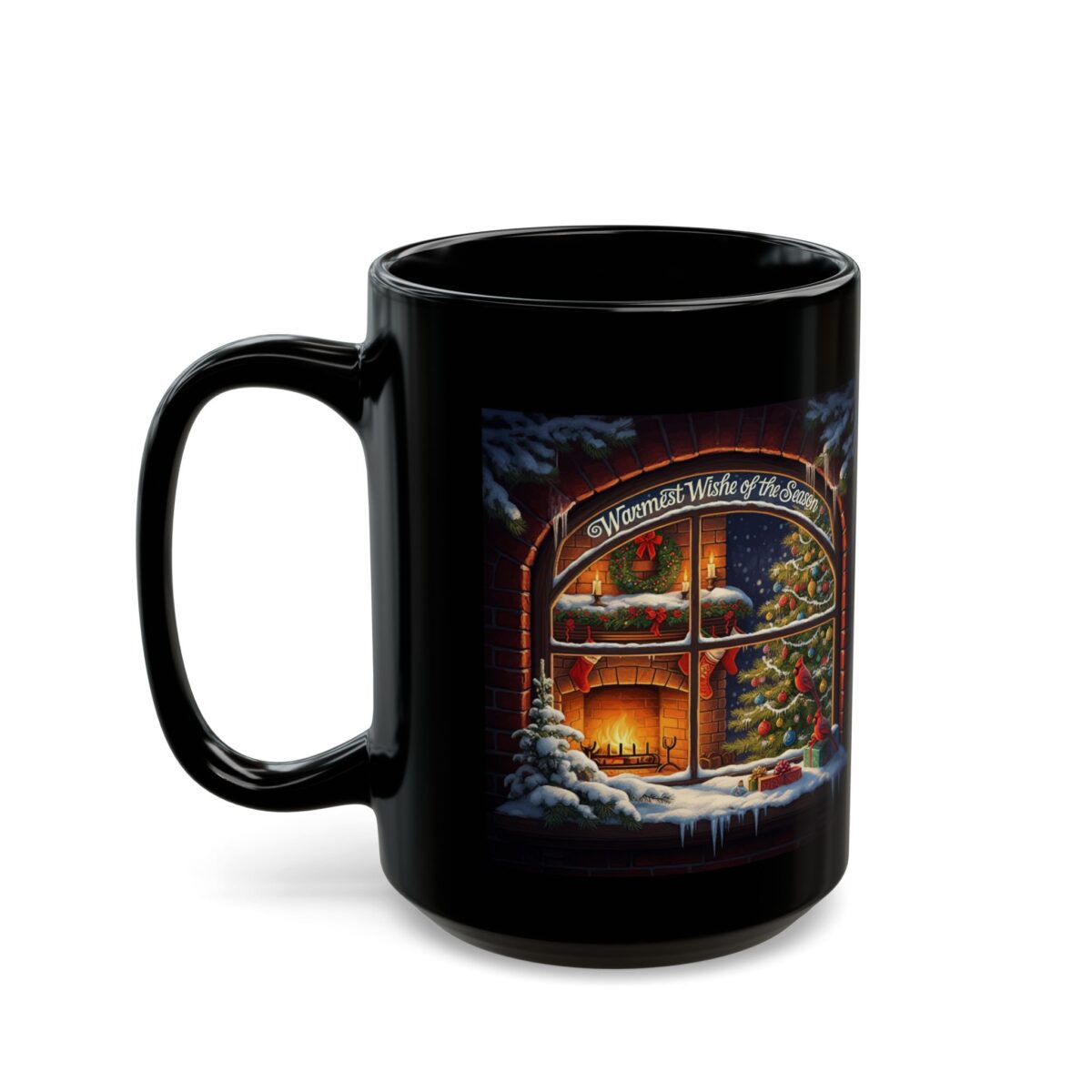 Warmest wish Black Mug (11oz, 15oz) - Image 7