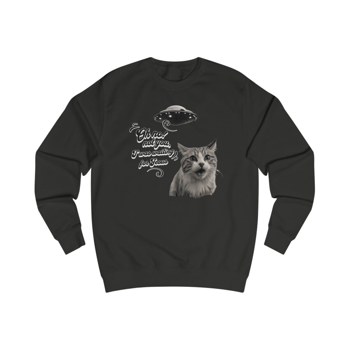 I wasn't waiting for you Unisex Sweatshirt - Image 9