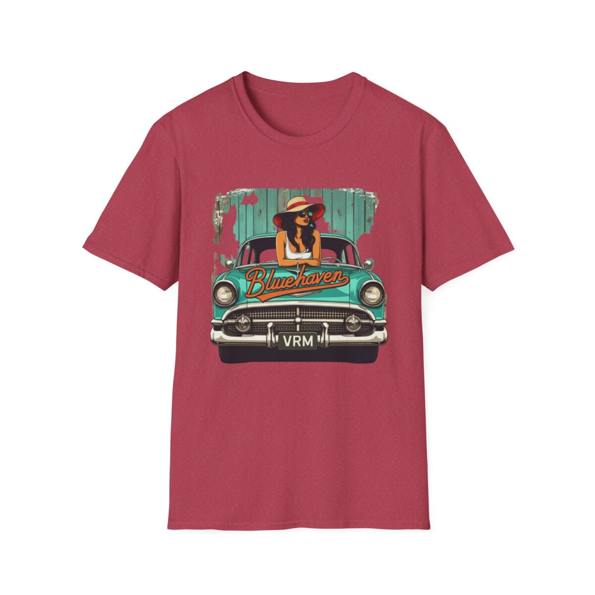 Blue haven Unisex Softstyle T-Shirt - Image 53