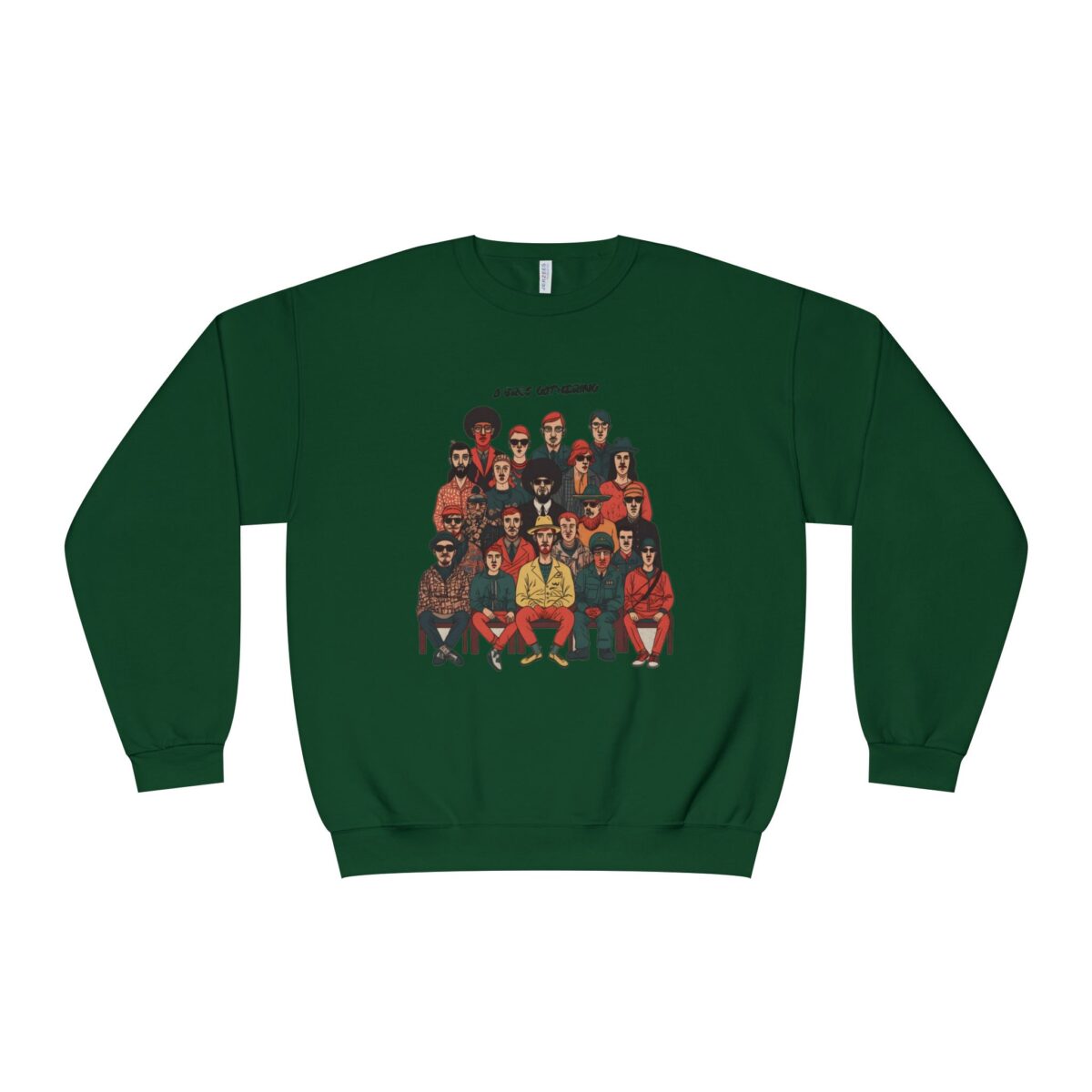 A bros gathering Unisex NuBlend® Crewneck Sweatshirt - Image 17