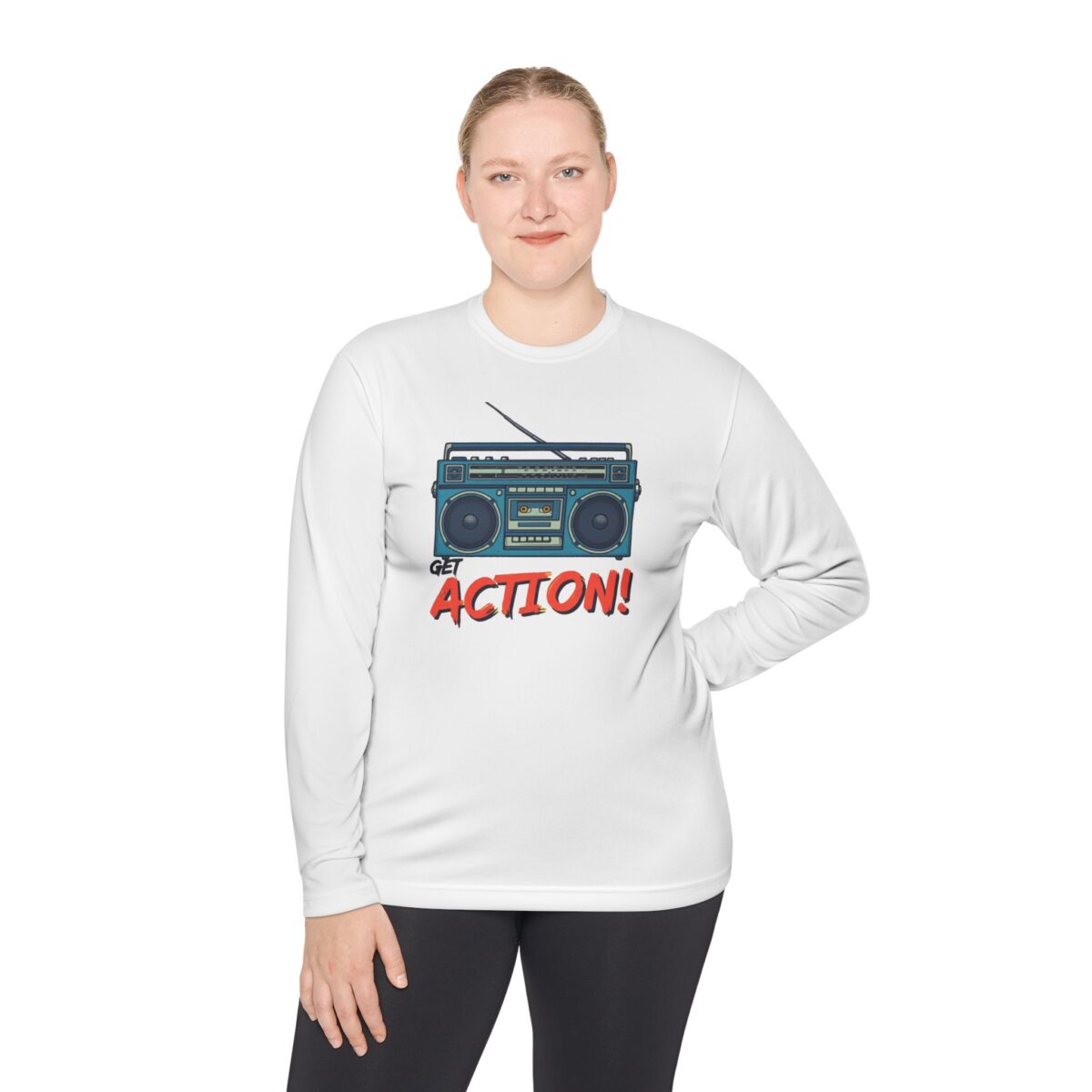 Get action Unisex Lightweight Long Sleeve Tee - Image 8