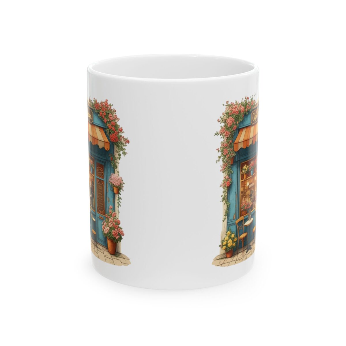 Cafe heaven Ceramic Mug, (11oz, 15oz) - Image 2