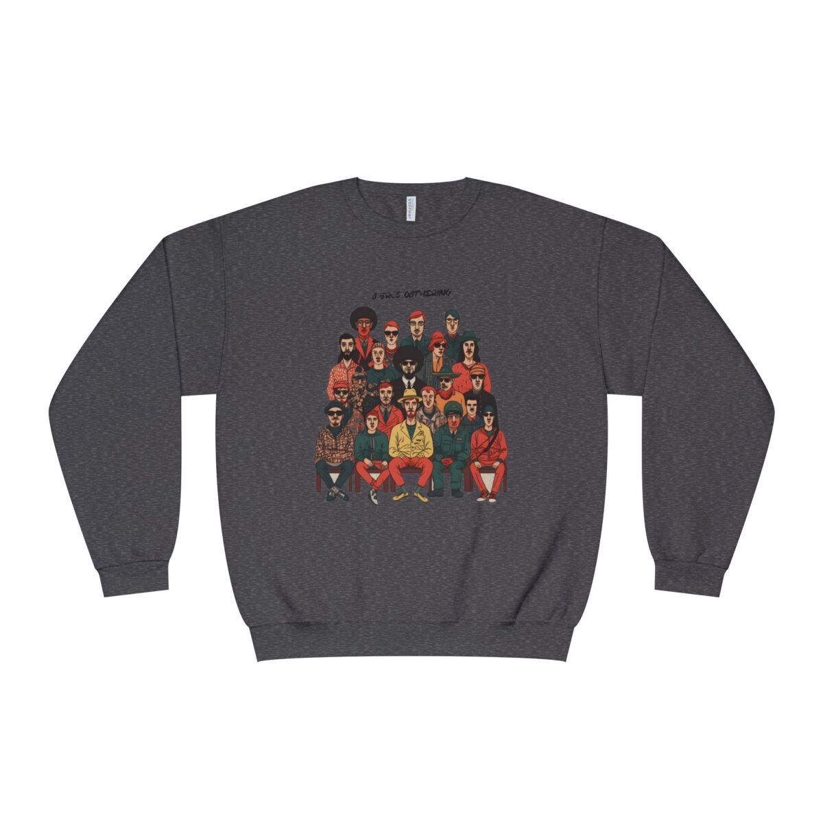 A bros gathering Unisex NuBlend® Crewneck Sweatshirt - Image 9