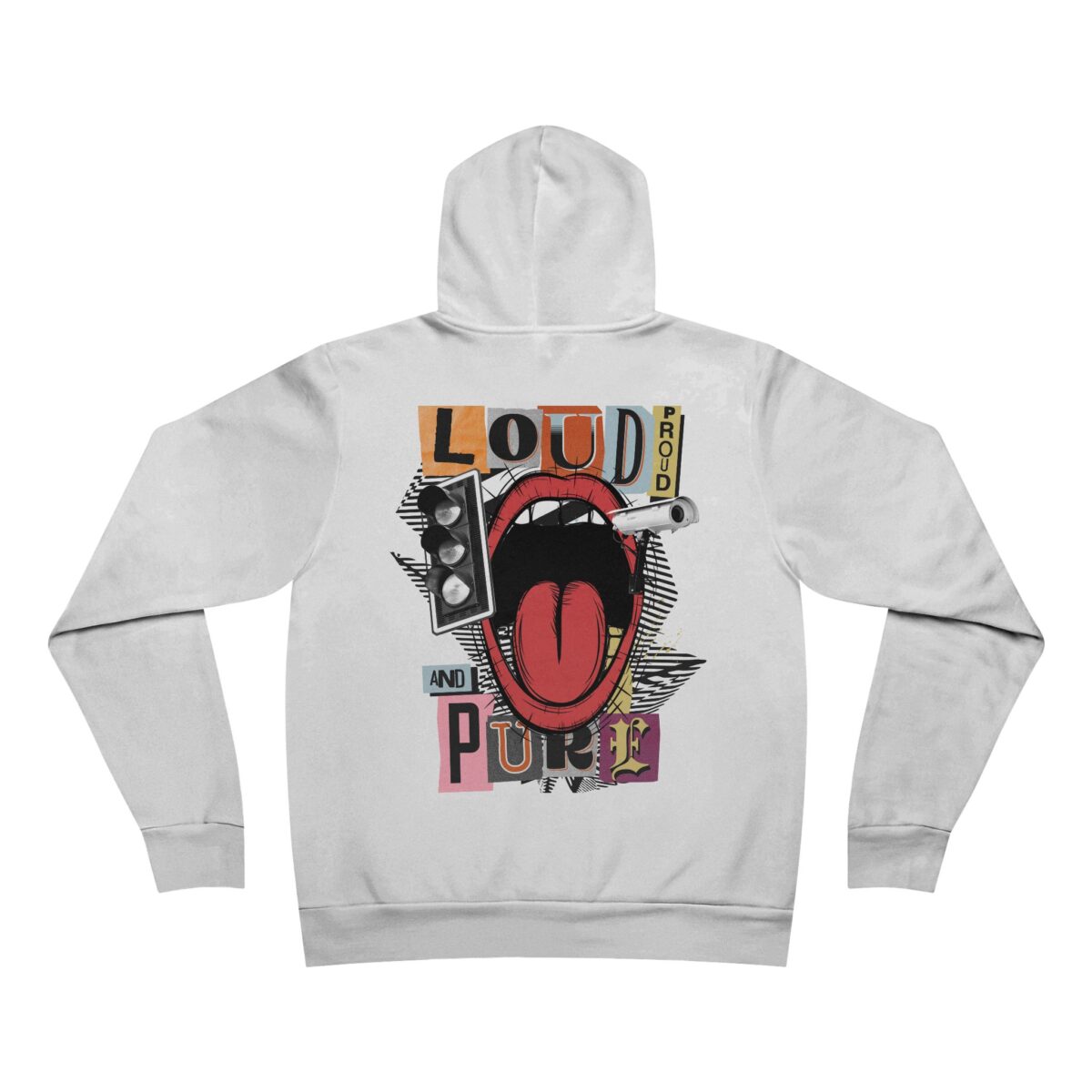 Loud Proud and Pure Unisex Sponge Fleece Pullover Hoodie - Image 4