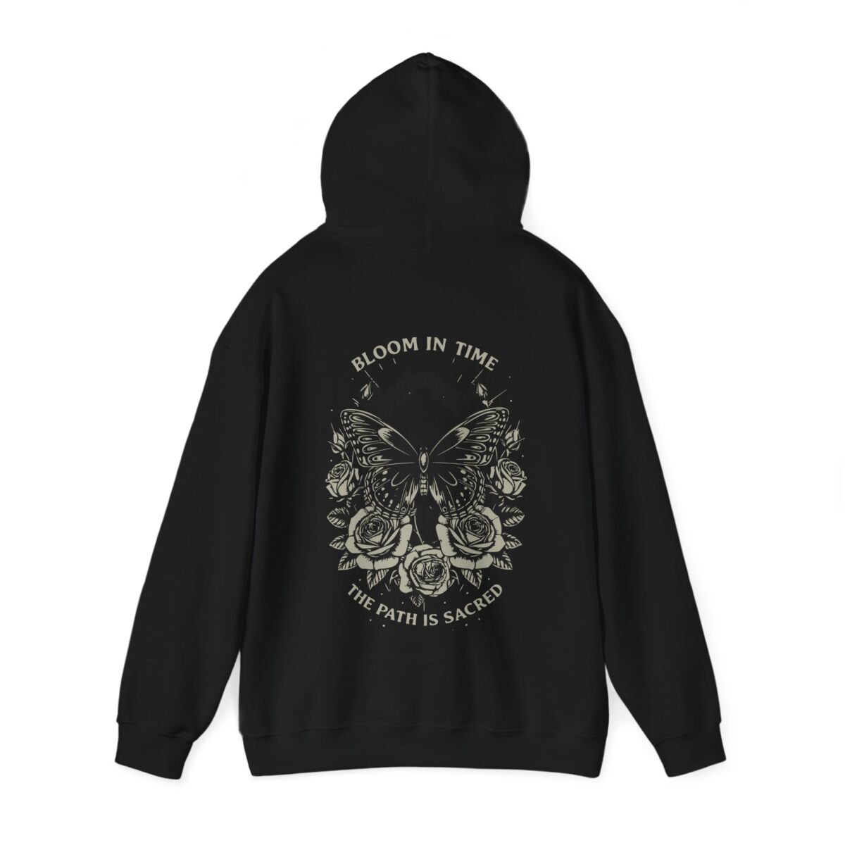 Bloom in Time Unisex Heavy Blend™ Hooded Sweatshirt - Image 3