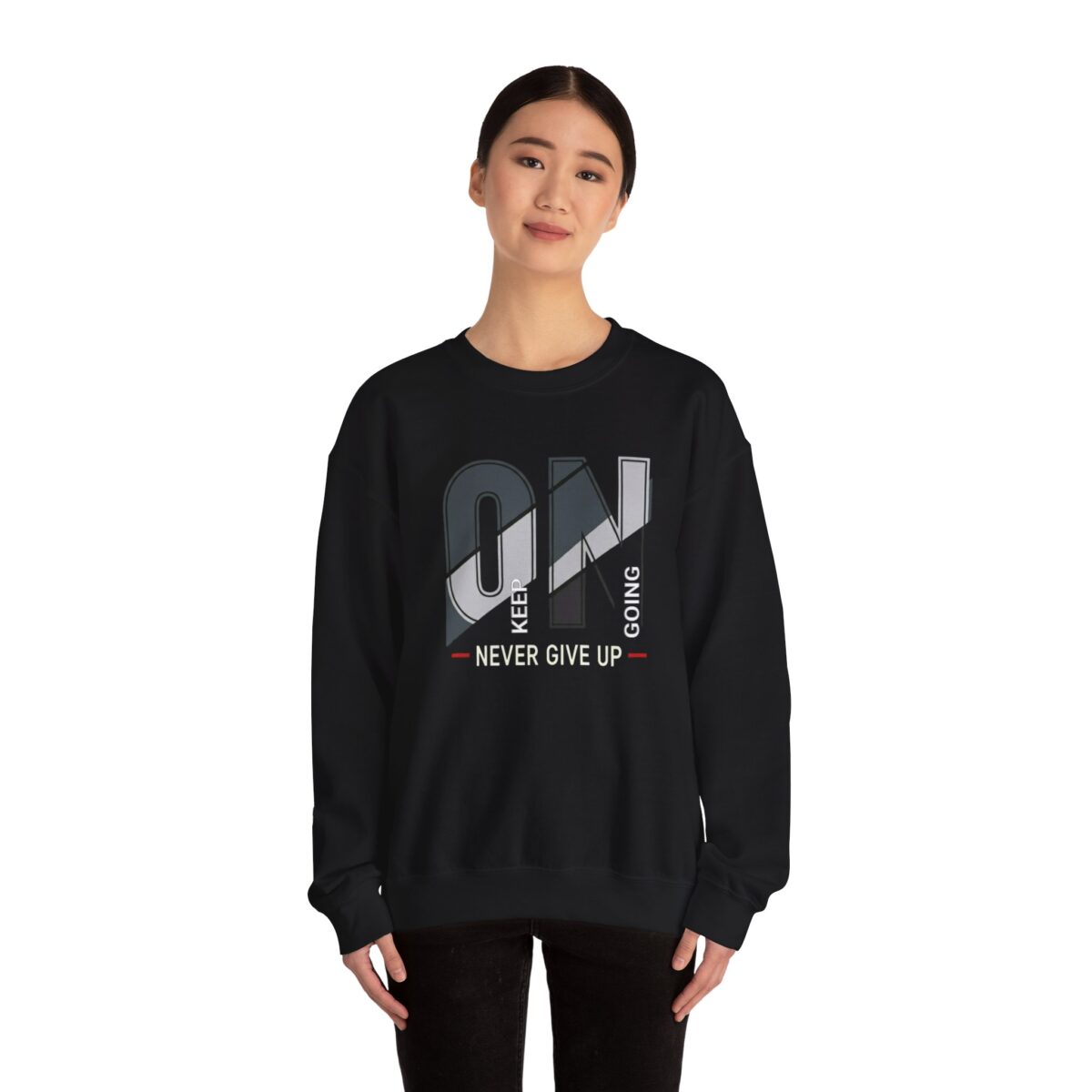 Keep going on Unisex Heavy Blend™ Crewneck Sweatshirt - Image 8