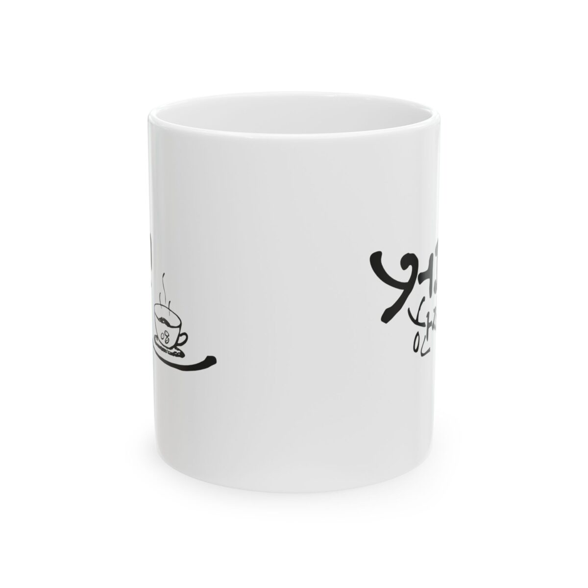 A cup of coffee Ceramic Mug, (11oz, 15oz) - Image 2