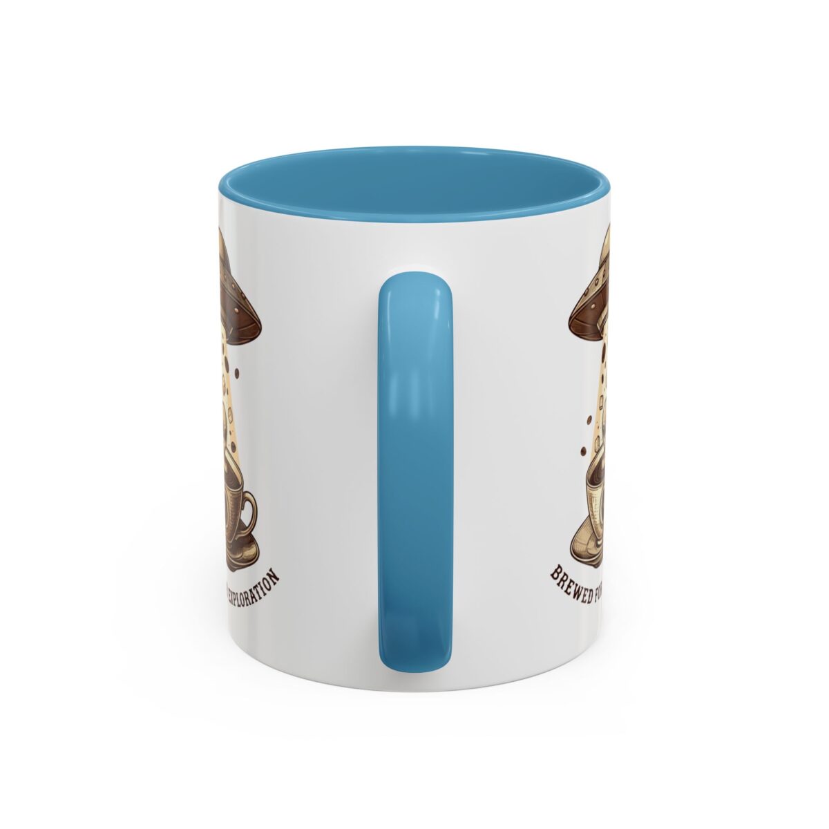 Brewed for exploration Accent Coffee Mug (11, 15oz) - Image 36