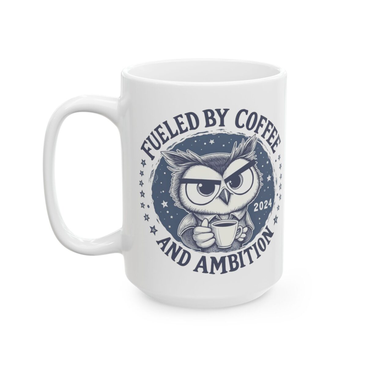 Filled by coffee Ceramic Mug, (11oz, 15oz) - Image 7