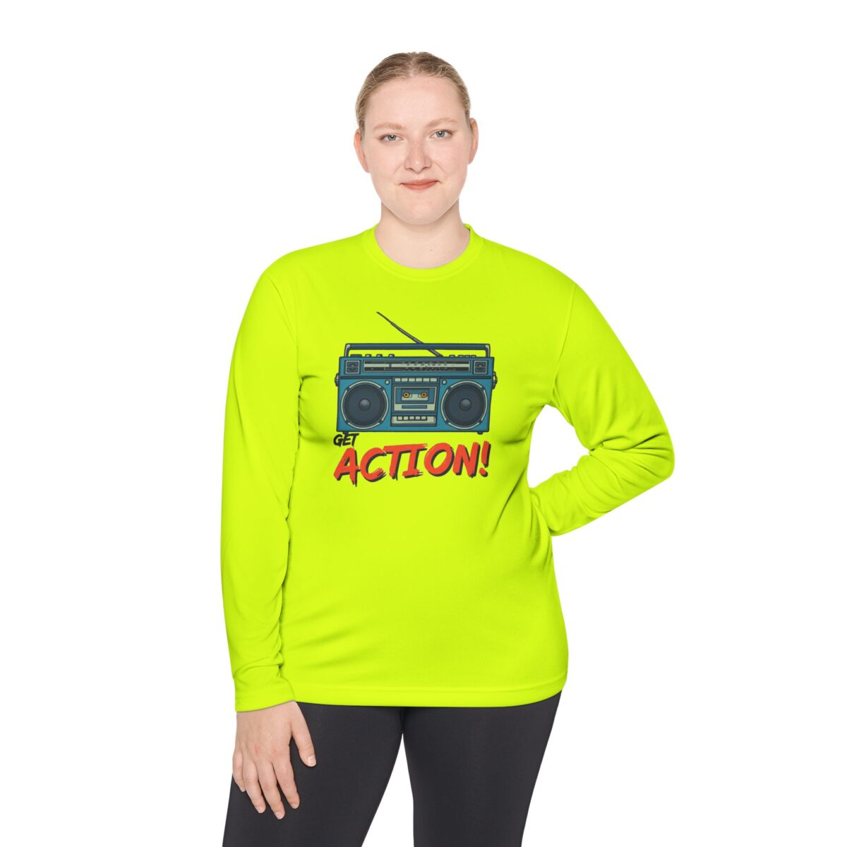 Get action Unisex Lightweight Long Sleeve Tee - Image 28