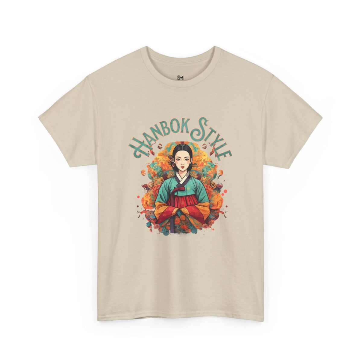 Hanbok Style Unisex Heavy Cotton Tee - Image 15