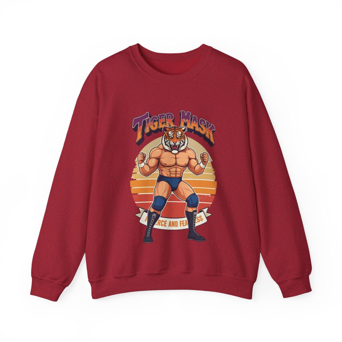 Tiger Mask Unisex Heavy Blend™ Crewneck Sweatshirt