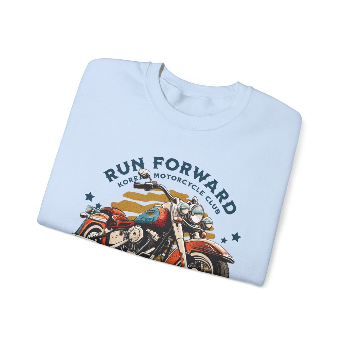 Run forward Unisex Heavy Blend™ Crewneck Sweatshirt - Image 3