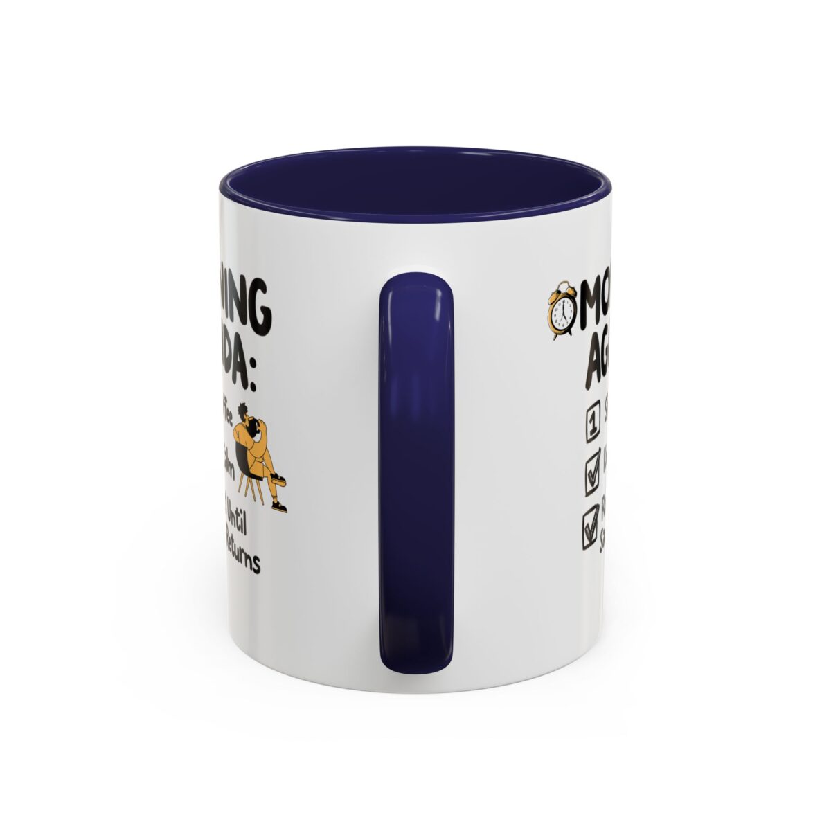 Morning Agenda Accent Coffee Mug (11, 15oz) - Image 8