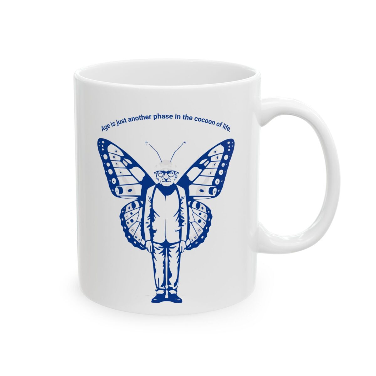 Age is just another phase Ceramic Mug, (11oz, 15oz) - Image 4