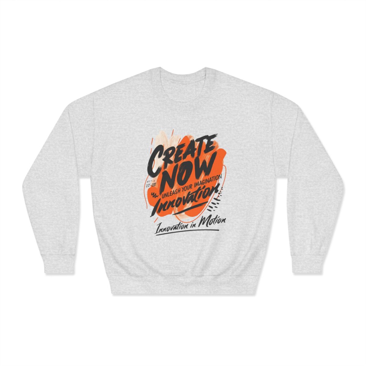 Create now Unisex DryBlend® Crewneck Sweatshirt - Image 9
