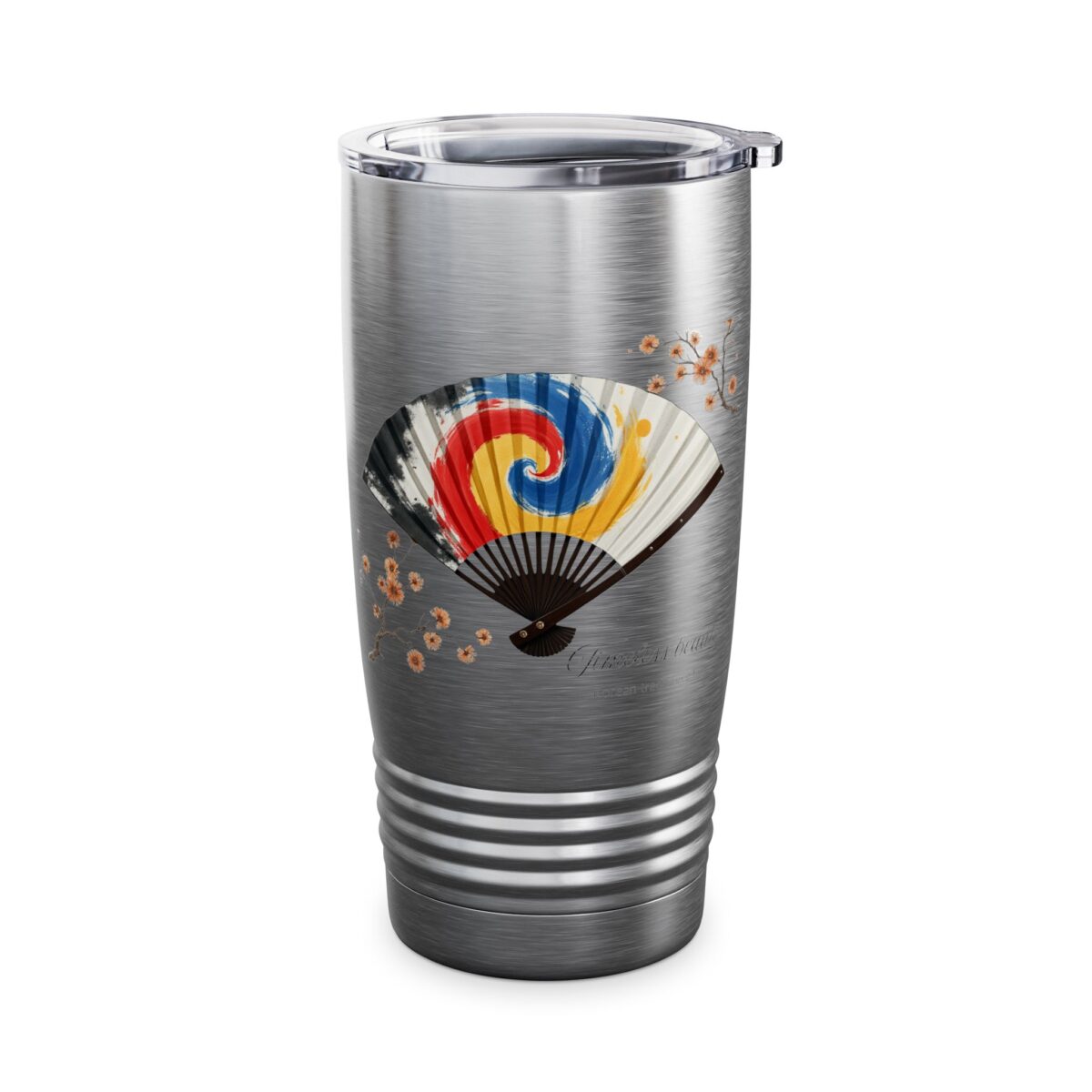 Korean traditional fan Ringneck Tumbler, 20oz - Image 8